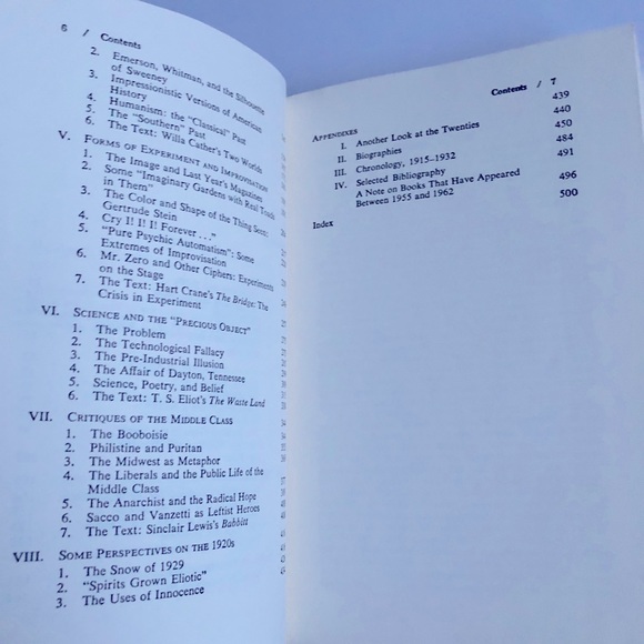 THE 20S American Writing in Postwar Decade by Frederick J. Hoffman Vintage Book - Picture 5 of 13